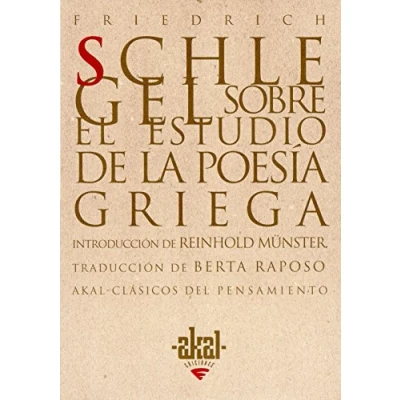 Imagen de Sobre el estudio de la poesía griega: 1 (Clásicos del pensamiento)
