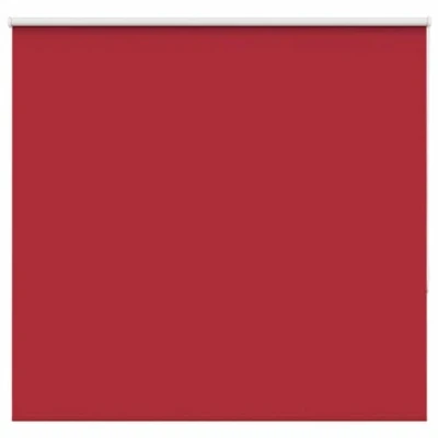 Imagen de vidaXL Estor Enrollable Opaco Rojo 165x130 cm Tela Ancho 161,6 cm, día y Noche, de Cocina, Enrollable,