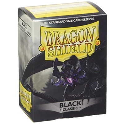 Imagen de Dragon Shield ART10002 Classic Standard Size Sleeves 100pk Black, Multicoloured