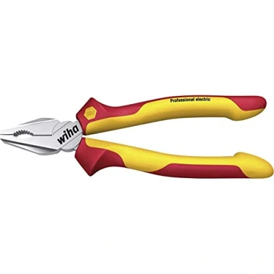 Imagen de Wiha 26711 Alicates universales Professional electric con DynamicJoint y OptiGrip Z 01 0 06 200 mm Ref. Z01020006