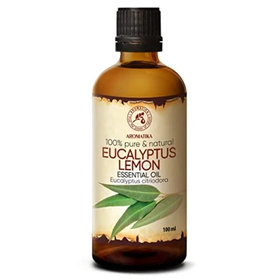 Imagen de Aceite Esencial de Eucalipto y Limón 100ml para Aromaterapia Sauna Difusor Aroma Lámpara Fragancia Mejor Belleza Eucalyptus Citriodora