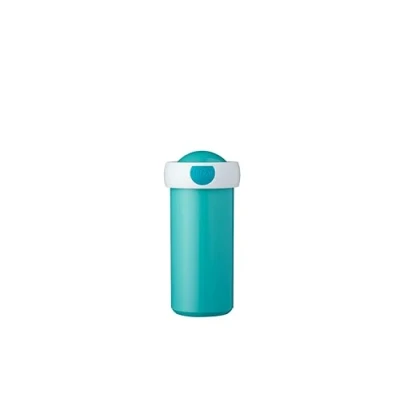 Imagen de Mepal Vaso Escolar Campus de Bebida Taza a Prueba Fugas para Niños Reutilizable Sin BPA y apto Lavavajillas 300 ml Turquoise