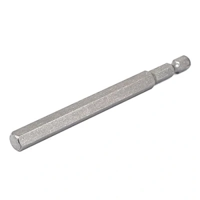 Imagen de sourcing map ® 100 mm Longitud 1/4 &quot;vástago hexagonal 8 H8 Hexágono Magnético Destornillador Bits