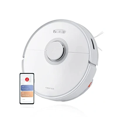 Imagen de Roborock R100019 Robot Aspirador, 67 Decibeles, Blanco
