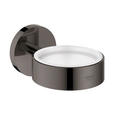 Imagen de GROHE Essentials: soporte (superficie duradera, adecuado para taladrar o pegar), grafito duro, carbón oscuro 40369A01