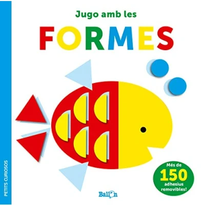 Imagen de ADHESIUS JUGO AMB LES FORMES PETITS CURIOSOS (PETITS LLIBRES D ADHESIUS)