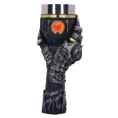 Imagen de Nemesis Now Copa B5895V2 Sauron con licencia oficial del Señor de los anillos, gris, 22,5 cm