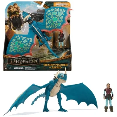Imagen de Dragons DreamWorks Figure Movie MedDeadlyNadder Assortmentrid, Multicolor (Spin Master 6074005)