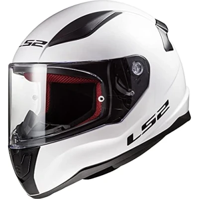 Imagen de LS2, Casco Moto Integral Rapid Solid White, XS