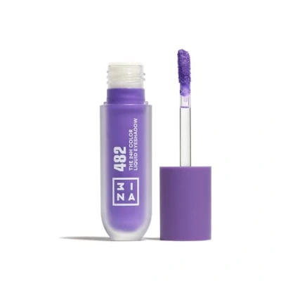Imagen de 3INA MAKEUP The 24H Color Liquid Eyeshadow 482 Violeta eléctrico Sombra de Ojos Líquida Larga Duración con Fórmula Waterproof Textura Ligera Vegan Cruelty Free