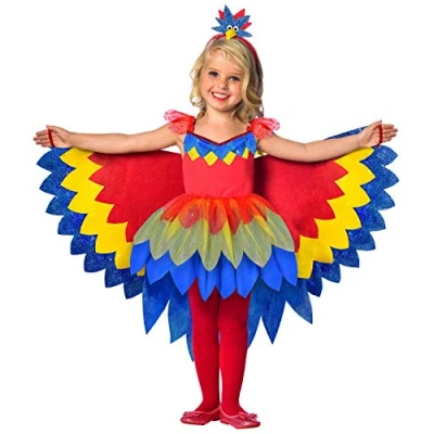 Imagen de Amscan 9903518 Disfraz infantil de hada (116 cm), multicolor , color/modelo surtido