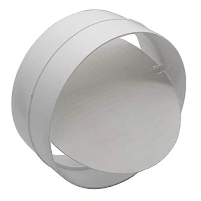Imagen de Kair 150mm / 6 inch Backdraught Shutter Ducting Connector with Non Return Damper Flap SYS 150 DUCVKC363 by