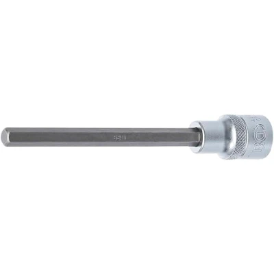 Imagen de BGS 4272 Punta de vaso longitud 140 mm entrada 12,5 (1/2&quot;) hexágono interior 8