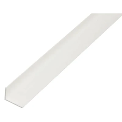 Imagen de Alberts 478988 Eco Perfil angular PVC U, blanco, 1000 x 20 10 mm