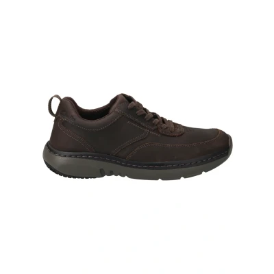 Imagen de Clarks Pro Lace Mens Trainers 42.5 EU Dark Brown Tumbled
