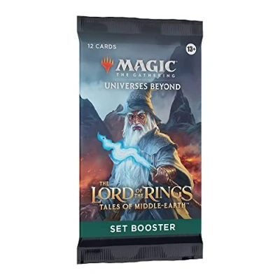 Imagen de Magic: the Gathering Lord of Rings: Tales Middle earth Set Booster 12 Magic Cards (versión en inglés)