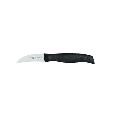 Imagen de Zwilling Twin Grip Cuchillo pelador, Hoja endurecida al frío Friodur, Acero Inoxidable, Mango sintético, 60 milímetros, Color Negro