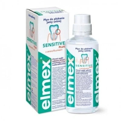 Imagen de Elmex Sensitive Plus Enjuague bucal adicional para protección cervical (400 ml)