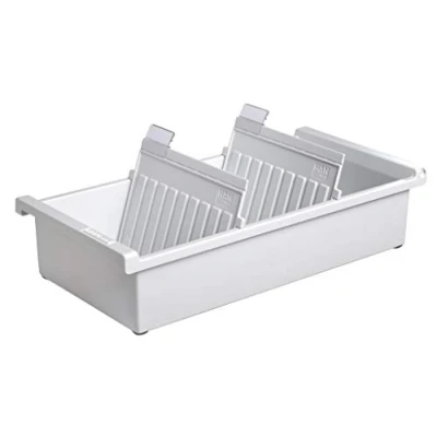 Imagen de HAN 956 0 11 Caja para tarjetas de índice (capacidad aprox. 1300 tarjetas, tamaño A6, 171 x 76 360 mm), color gris