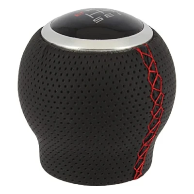 Imagen de Sumex 2505RRG Pomo de Palanca Cambios para Coche con gatillo Marcha atrás Color negro/rojo