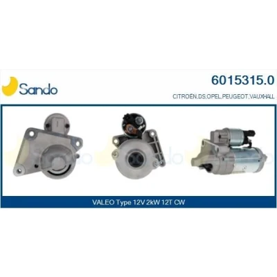 Imagen de SANDO 2030170.0 Alternador 12V 140A OPEL: Zafira B, Vectra C Sedán, FIAT: Stilo Hatchback, BRAVO 2, Grande Punto ALFA ROMEO: 147