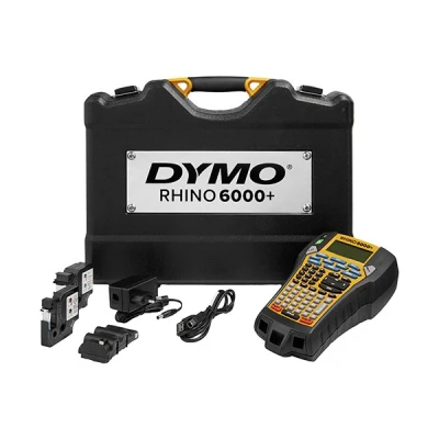Imagen de Etiquetadora DYMO Rhino 6000+ Kit de maletín Rotuladora con múltiples funciones y conexión a PC