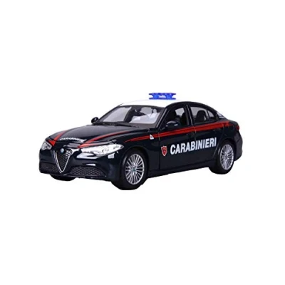 Imagen de BBurago Coche Carabinieri Modelo Realista de a Escala 1:24 (elección aleatoria Entre los Modelos Disponibles), Licencia Oficial y Casas automovilísticas, Edad