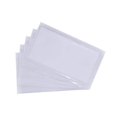 Imagen de Pakomat, 20 fundas transparentes autoadhesivas DIN DL 24 x 13 cm unidades, autoadhesivas, para documentos, facturas