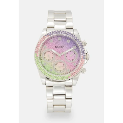 Imagen de Guess Ladies Dress Reloj silvercoloured, Mujer, Talla: One Size, Silver coloured