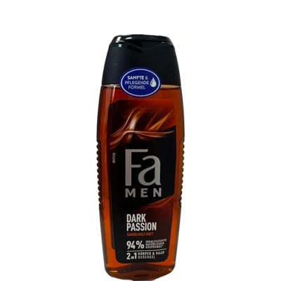 Imagen de La pasión Fa Duschgel hombres oscuro sensual fresca, Paquete 6er (6 x 250 ml)