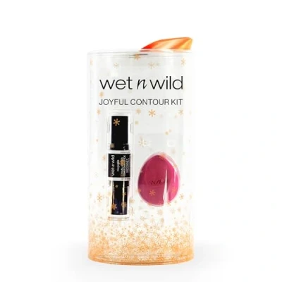 Imagen de Wet n Wild Joyful Contour Kit, Set de Barras Contorno Doble Punta con Esponja, Iluminador y Barra Contorno, Fácil Difuminar para un Look Definido Esculpido, Regalo