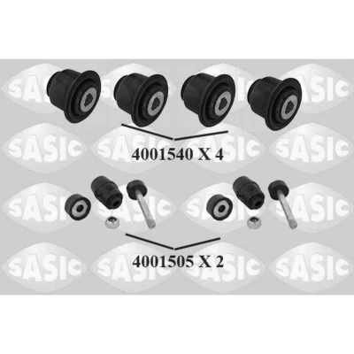 Imagen de SASIC 7964003S juego de reparación, suspensión ruedas eje delantero, ambos lados sin tornillos RENAULT: Kangoo I Express, CLIO 2,