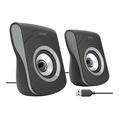 Imagen de DUO DE ALTAVOCES PARA PC USB 2.0 CON CABLE APM