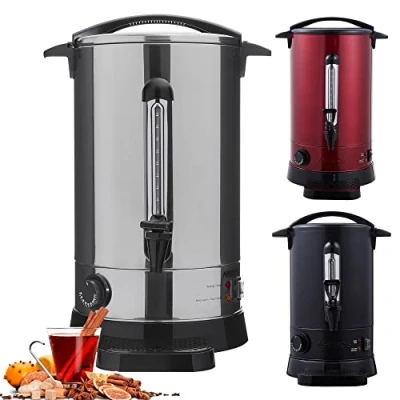 Imagen de Arebos Cocina eléctrica para Vino Caliente 1650 W 20 L Hervidor Dispensador con grifo de salida termostato y protección contra sobrecalentamiento Acero inoxidable