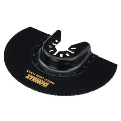 Imagen de DeWalt DT20710 QZ Hoja de Sierra para Corte al RAS 100mm Multi Herramienta oscillante, 0 W, V, Negro