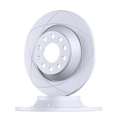 Imagen de ATE PowerDisc 24.0312 0159.1 Disco de freno 302,0 12,0 5 112,0 macizo revestido con tornillos AUDI: A6 C6 Berlina, Avant