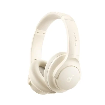 Imagen de Soundcore Q20i Cascos Inalámbricos Bluetooth con Cancelación de Ruido Activa Híbrida by Anker, Reproducción ANC 40 Horas, Hi Res Audio, Personalización vía App, Modo Transparencia, Graves Profundos