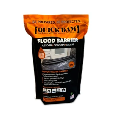 Imagen de Barrera de contención activada por Agua, Quick Dam, 3 m, 1 Unidad, QD65 1, 0V
