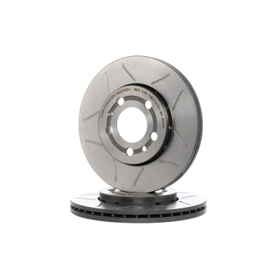Imagen de BREMBO MAX LINE 09.7011.75 Disco de freno 256 22 5 ventilación interna, ranurado revestido altamente carbonizado con tornillos SEAT: Leon I Hatchback