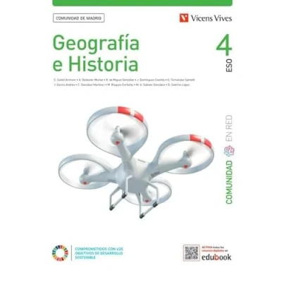Imagen de Geografía e Historia 4 + Separata. Comunidad de Madrid. (Comunidad en Red)