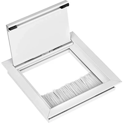Imagen de Gedotec Exit G11 ECO Pasacables para escritorio, caja de cables empotrada, 100 x mm, 1 unidad, salida cable, mesa oficina empotrar