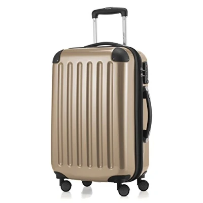 Imagen de HAUPTSTADTKOFFER Alex Tsa R2 Equipaje de mano, Maleta rígida, Trolley expandible, 4 ruedas dobles, TSA, 55 cm, 42 litros, Champán