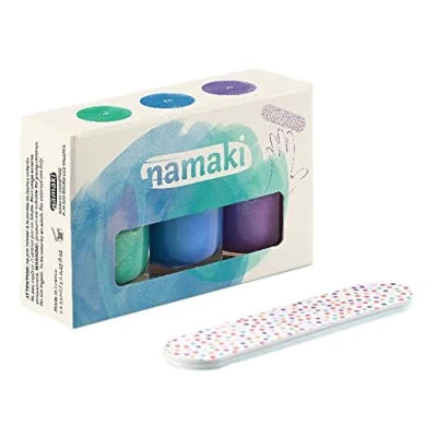 Imagen de Pack 3 Esmaltes de Uñas al Agua Aurora Boreal + Lima