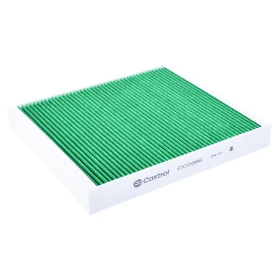Imagen de Castrol filters CC0066 Filtro de habitáculo partículas, con efecto bactericida 204mm 30mm OPEL: Astra K Hatchback, Mokka / X