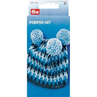 Imagen de Prym 624153 Juego de Pompones para 4 tamaños, Pompom Set, Multi Colour, 40.3 x 2.5 0.1 cm