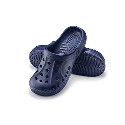 Imagen de ESTRO Zuecos Sanitarios Mujer Goma Unisexo Hombre Zapatillas Verano Ligero Sandalias A78 (38, Azul Oscuro)