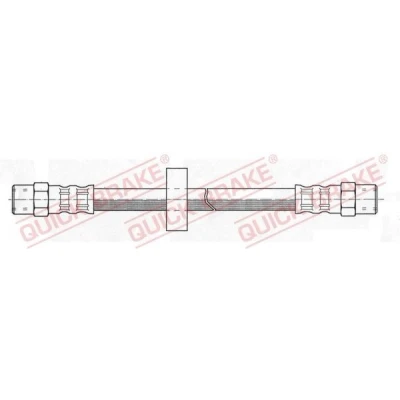 Imagen de QUICK BRAKE 22.102 Latiguillos de Freno 182 M10x1 VOLKSWAGEN: TRANSPORTER 3 Bus, GOLF 2, 1 Cabriolet, AUDI: Coupe B2, 100 C3 Berlina, 80 B2