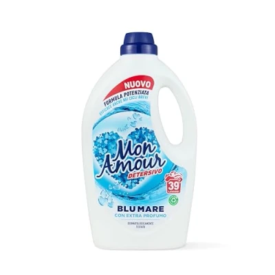 Imagen de Mon Amour Detergente Lavadora líquido Fresh Blue 1560 mL