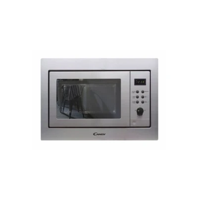 Imagen de Candy MIC211EX, Microondas integrable Con grill, 21L, Digital, marco, 8 programas automáticos, Plato giratorio 24,5cm, Descongelación tiempo y peso, 800W/1000W, Acero inoxidable antihuellas