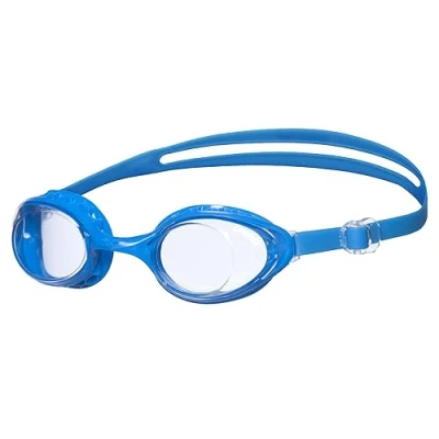 Imagen de arena Air Soft Gafas de Natación Unisex para Adultos, Lentes Grandes, con Tratamiento Antiempañamiento y Protección UV, Puente Nasal Autoajustable, Juntas Seals